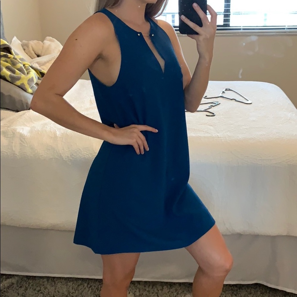 Blue Lulus cocktail dress